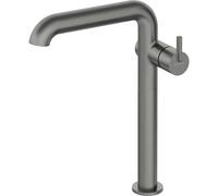 Miscelatore lavabo Limonar alto con bocca rettangolare titanio Titanio
