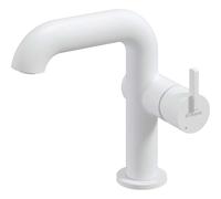Miscelatore lavabo Limonar con bocca rettangolare bianco Bianco