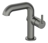 Miscelatore lavabo Limonar con bocca rettangolare titanio Titanio