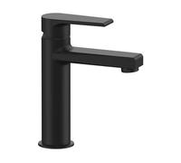 Miscelatore lavabo medio nero opaco Mariani serie Artic scarico incluso