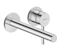 Miscelatore lavabo monocomando Duravit Circle, scarico 200 mm, incasso, senza