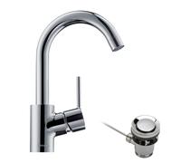 Miscelatore Monocomando Lavabo Hansgrohe Talis S orientabile a 360 °