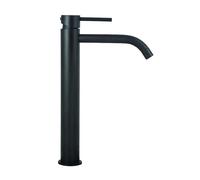 MISCELATORE LAVABO PAFFONI NERO OPACO PROLUNGATO light LIG081NO