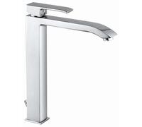 MISCELATORE LAVABO PROLUNGATO PAFFONI LEVEL LES 085CR CON PILETTA 1"1/4 ITALY