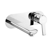 Miscelatore lavabo Rodas a incasso a parete cromo Cromo