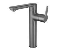Miscelatore lavabo Rodas alto titanio H80 L270 P220 mm Titanio
