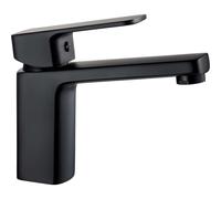 Miscelatore lavabo Santa Clara nero Nero