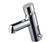 MISCELATORE LAVABO TEMPORIZZATO ACQUA CALDA/FREDDA CROMO FUNZIONAMENTO MECCANICO