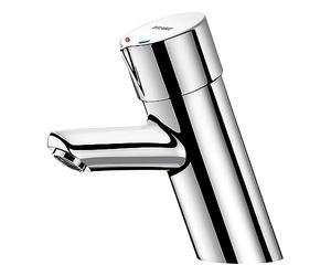 Miscelatore lavabo temporizzato Tempomix DELABIE F3/8 + rubinetto di arresto - 795000