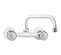 Miscelatore lavabo Trinidad a parete cromo Cromo