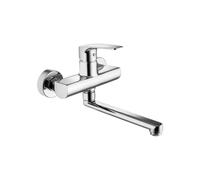 Miscelatore per lavello a muro Paffoni Lime con canna tubo dritta LM161CR
