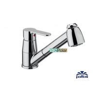 Miscelatore per Lavello Paffoni Blu con doccetta canna girevole BLU183CR