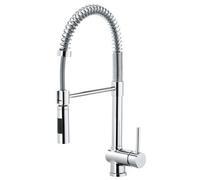 MISCELATORE LAVELLO CON MOLLA E DOCCIA ESTRAIBILE STICK Cromo