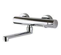 Miscelatore lavello cucina a parete colore cromo Gattoni 1460/14C0
