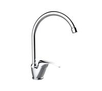 Miscelatore lavello cucina bocca alta cromato Eva Idrobric SCARUB0734CR