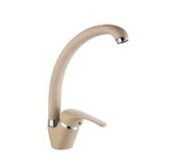 MISCELATORE LAVELLO CUCINA CANNA CURVA FRAGRANITO AVENA SABBIA BEIGE DUEMMEGGI