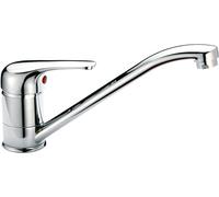 MISCELATORE LAVELLO CUCINA DIRITTO "ALBA" MAURER CUCINA LAVABO- OTTONE CROMATO