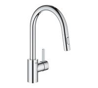 miscelatore lavello cucina Grohe Eurosmart Cosmopolitan estraibile cromo lucido - 31481001