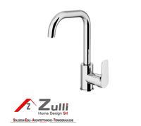 MISCELATORE LAVELLO CUCINA MONOCOMANDO GATTONI H2OMIX 4000 CON BOCCA GIREVOLE