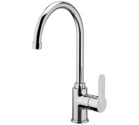 Miscelatore per Lavello Paffoni Blu con canna curva girevole BLU180CR