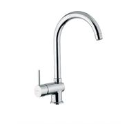 Miscelatore Lavello Cucina Serie Micro Bocca Alta Canna A Ponte -OIOLI RUBINETTI