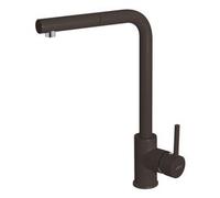 Elleci Miscelatore con Doccetta Estraibile, Linea Trail Plus, Granitek Espresso - MGKTRP78