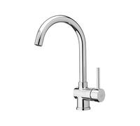 MISCELATORE LAVELLO MONOFORO CANNA ORIENTABILE STICK Cromo