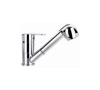 Idro Bric Rubinetto Cucina Miscelatore Lavello monoforo con Doccetta Estraibile cromato lucido -SCARUB0179CR serie Ray