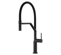 Miscelatore lavello semi-professionale doccetta STELO Matt black 60315 299