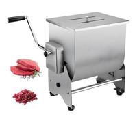 Miscelatore manuale e macinacarne, attrezzatura resistente dell'acciaio inossidabile per il ripieno della salsiccia e la lavorazione della carne