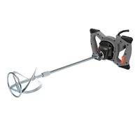 Miscelatore manuale M14, 850 W, miscelazione rapida per malta, colori e materiali da costruzione, velocità di rotazione regolabile, bacchette intercambiabili, lavoro preciso