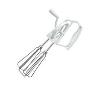 Miscelatore manuale salvaspazio a doppia estremità per uova con manico laterale Fruste per mescolare le uova Fruste Fruste a mano Strumento da cucina