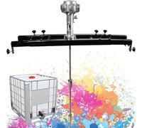 Miscelatore, Miscelatore for vernice IBC, Miscelatore pneumatico a staffa, Elica pieghevole, con gancio di supporto, for materiali di rivestimento di vernice Liquido viscoso
