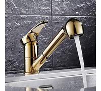 Miscelatore Miscelatore Lavello Cucina Miscelatori Estraibili Doccetta in Ottone Bocca Girevole Monocomando Rubinetto Lavabo Bagno Spruzzatore Monocomando Estraibile Miscelatore Acqua Calda E Fredda