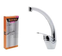 RUBINETTO MISCELATORE BRIXO TIRRENO 40 LAVELLO CANNA ALTA IN OTTONE CROMATO