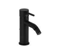 Miscelatore moncomando bidet nero opaco con piletta di scarico 1"1/4 Paini Cox 7