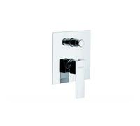 Miscelatore monoc. incasso doccia c/deviatore linea polar cromo