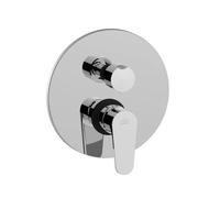 Miscelatore monoc. incasso doccia con dev. 2 vie green cromo