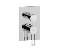 MISCELATORE MONOC. INCASSO DOCCIA CON DEV. 2 VIE RINGO- Cromo- PAFFO- pezzi 1