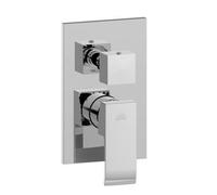 Miscelatore monoc. incasso doccia con deviatore 3 vie elle cromo