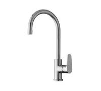 Miscelatore monoc. lavello canna alta linea green cromo
