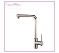 MISCELATORE MONOC. LAVELLO CANNA ALTA LINEA PIN NERO OPACO ARGO RUBINETTERIE