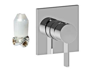 Miscelatore monocomando ad incasso per doccia Paffoni Rock cromato RO010CR