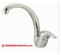 MISCELATORE MONOCOMANDO ALTO PER LAVELLO CUCINA CROMATO 8420CCR CROLLA