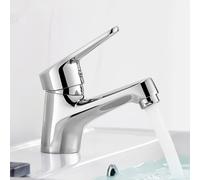 Miscelatore Monocomando Bagno con Flessibili Acqua Calda Fredda 3/8 Pollici da