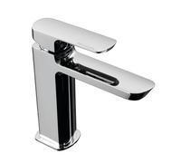 Miscelatore monocomando bagno lavabo senza piletta Mis ottone cromato Palazzani
