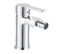 Miscelatore monocomando bidet serie Iole cromo con piletta di scarico da 1 1/4''