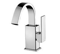 Miscelatore monocomando cromato per bidet serie elle scarico 11/4" PAFFONI
