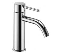 Miscelatore monocomando cromato per lavabo serie light scarico 11/4" PAFFONI