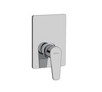 MISCELATORE MONOCOMANDO DOCCIA S/INCASSO SERIE SMERALDO Cromo Nymo Design